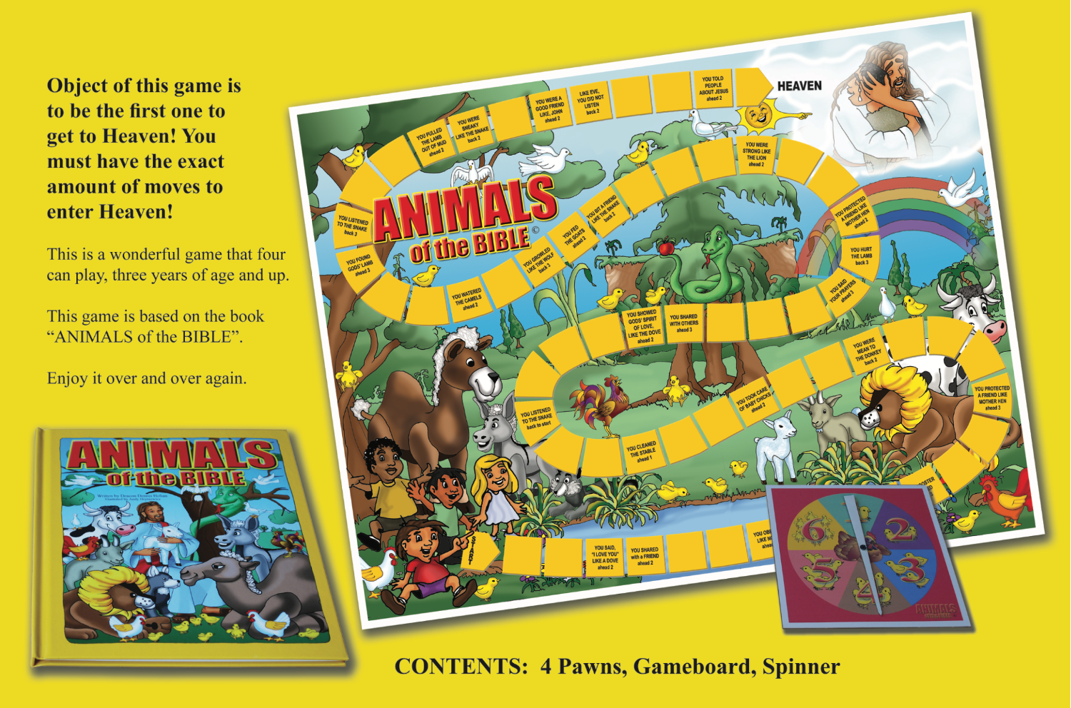 Animals of the Bible Game Board - Image 3